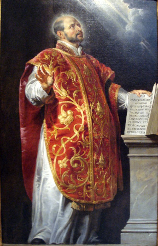 St. Ignatius of Loyola, painted by Peter Paul Rubens (c. 1610–1622)