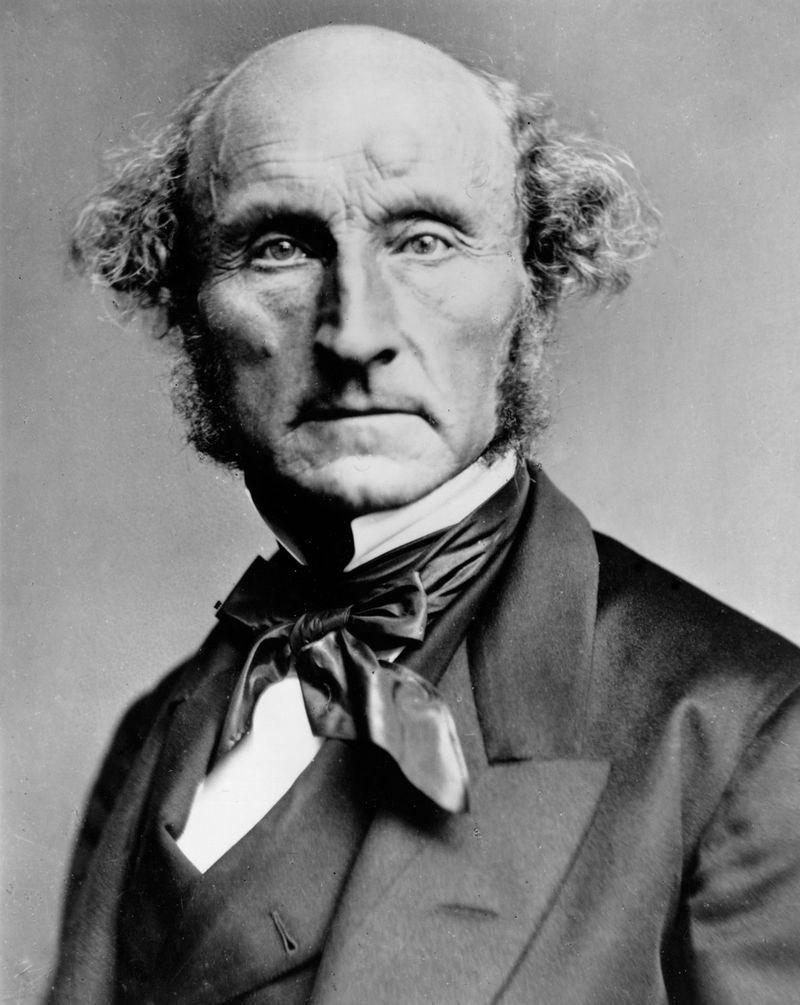 Photograph of John Stuart Mill, circa 1870
