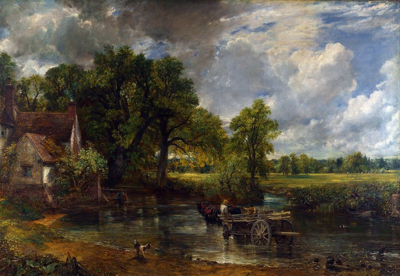 John Constable, 'The Hay Wain' (1821) — quintessential image of the English countryside the post's UK workers would (under the Working Time Regulations) be entitled to retreat to for at least 28 days a year.